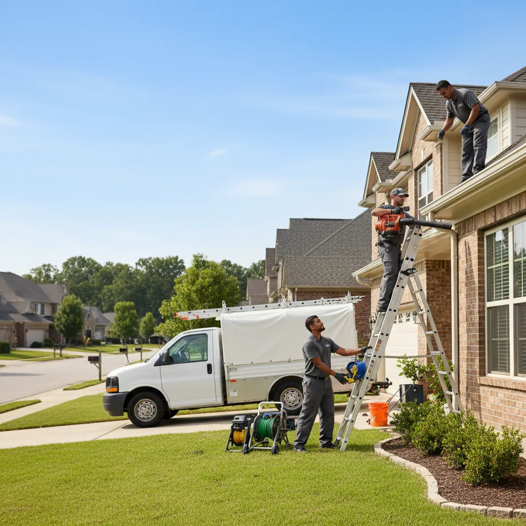 Home Gutter Service in Buchanan Dam, TX near me